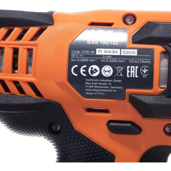 Гайковерт акумуляторний AEG BSS 18C 12Z-0 (каркас)