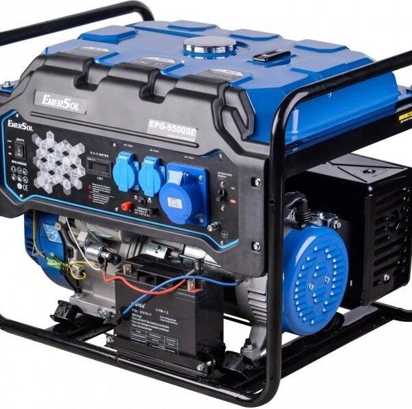 Генератор бензиновий EnerSol EPG-5500SE (з електростартером)