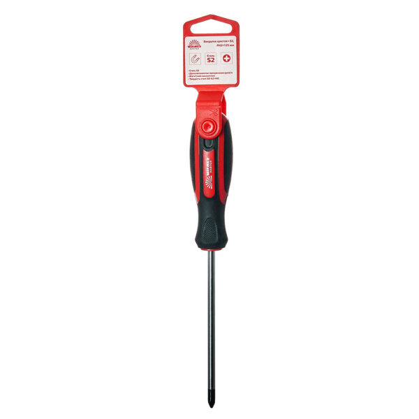 Викрутка хрестова Vitals Master S2 (PH2х125 мм.)