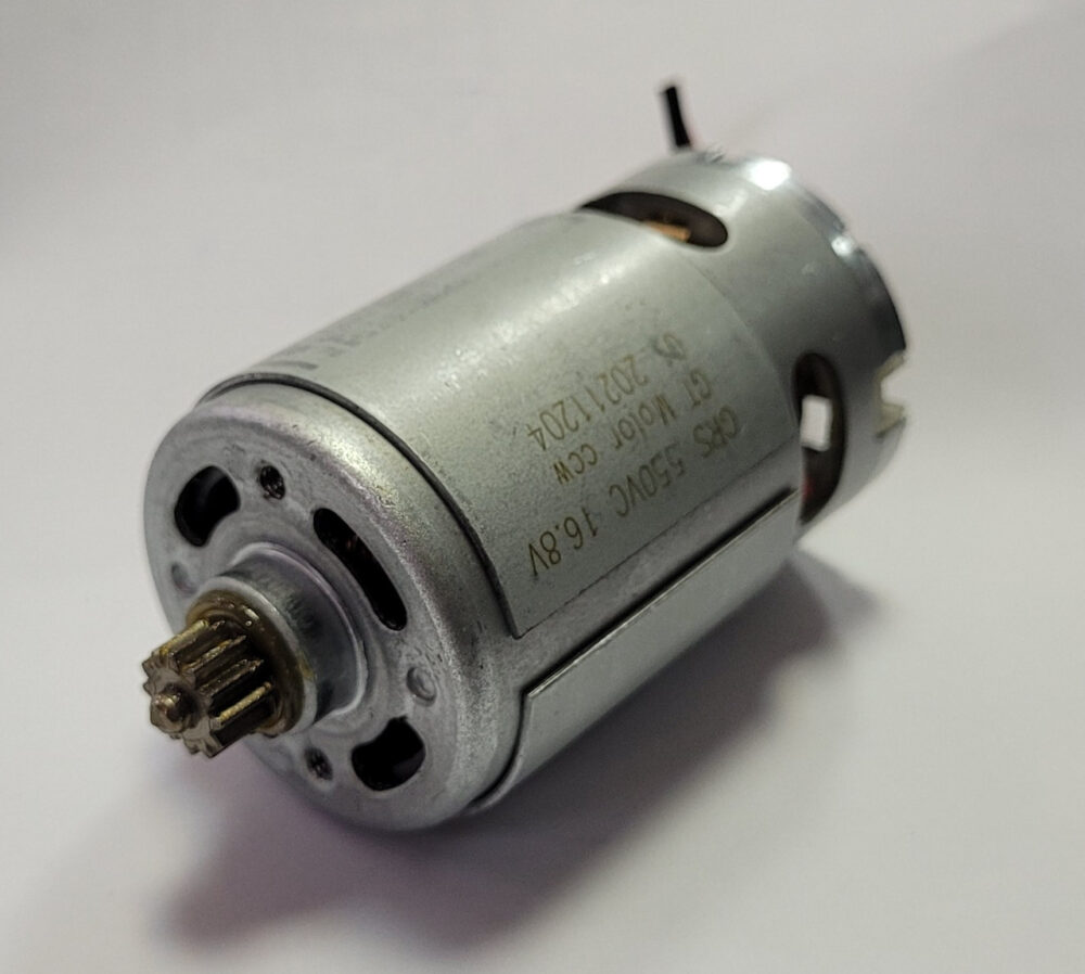 Двигун для  аккумуляторного шуруповерта RS550SH(DC16,8 V.)