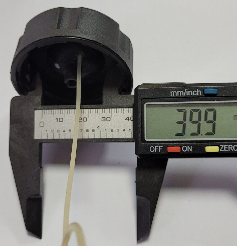 Кришка паливного бака коси Vitals (40mm)