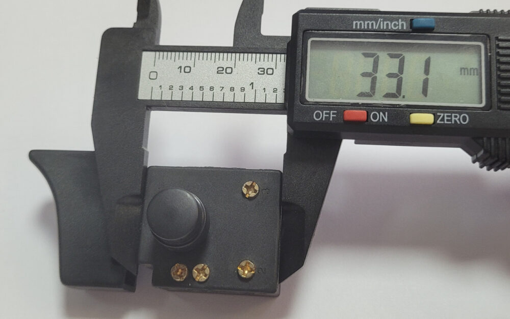 Кнопка вмикання для КШМ Vitals Master Ls1512HL