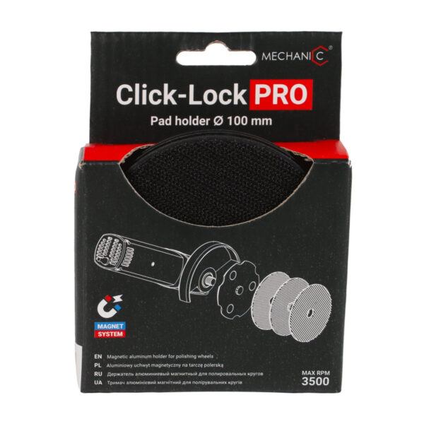 Тримач для полірувальних дисків Mechanic CLICK-LOCK PRO (3 платформи)