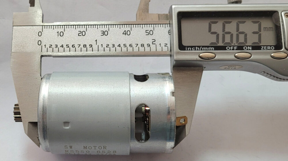 Двигун для  аккумуляторного шуруповерта RS550PH DC14.4 V