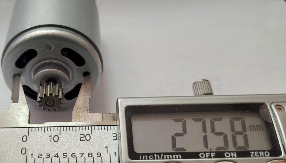 Двигун для  аккумуляторного шуруповерта RS550PH DC14.4 V