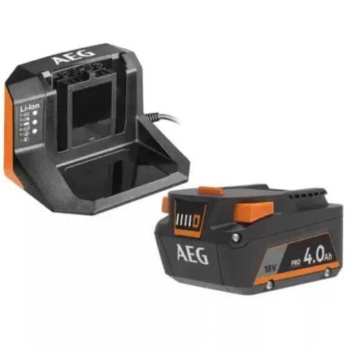 Зарядний + акумулятор AEG SETL1840S (1 ак. 18 В./ 4 А/ч/)