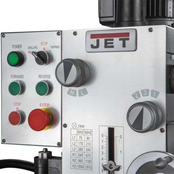 Редукторний свердлильний верстат JET JGHD-32PF