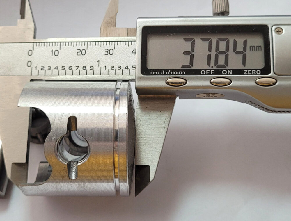 Поршень (40,5 мм) (у зборі) бензопилки 40cc Vitals