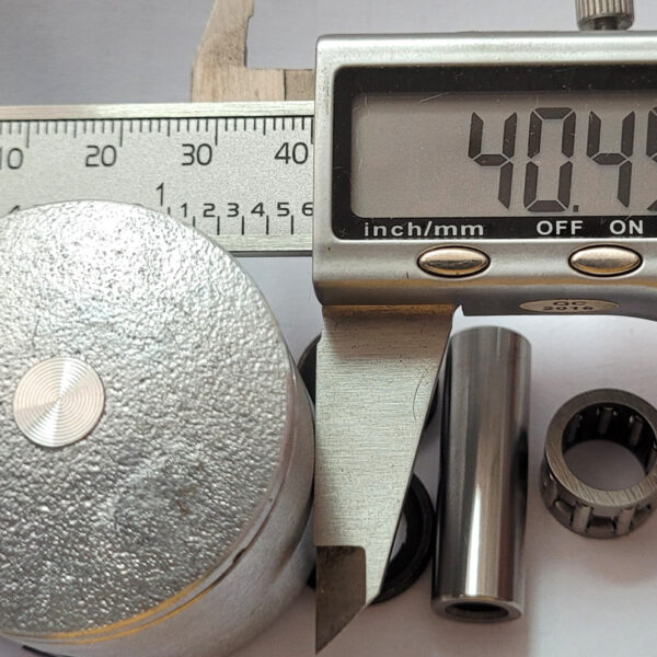 Поршень (40,5 мм) (у зборі) бензопилки 40cc Vitals