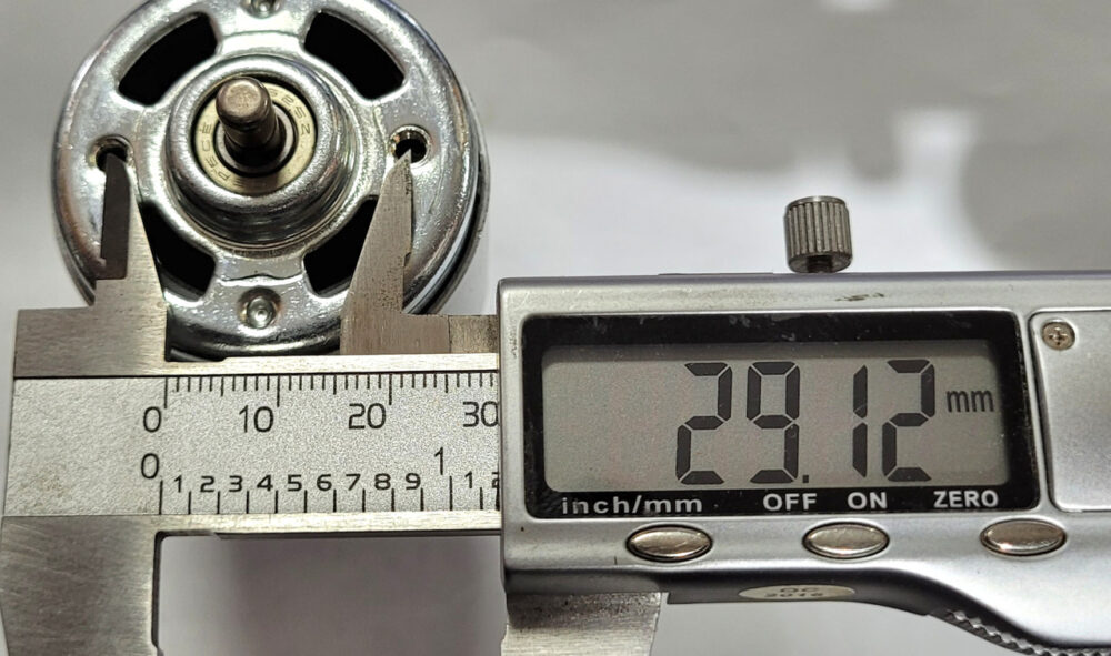 Двигун для акумуляторної техніки HRS-775S-21V