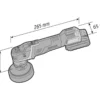 Акумуляторна ексцентрикова полірувальна машина Flex PXE 80 10.8-EC/2.5 Set