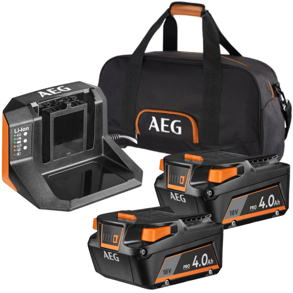 Комплект зарядний +2 акумулятори AEG SETLL1840SLK1