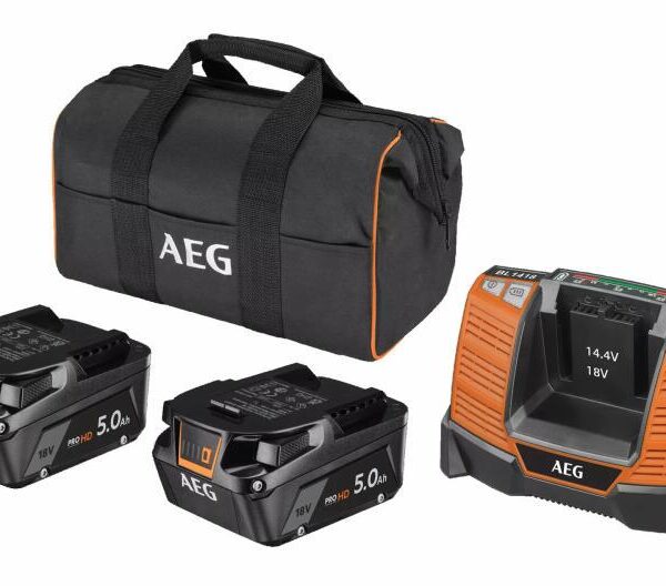 Комплект зарядний +2 акумулятори AEG SETLL1850SHD