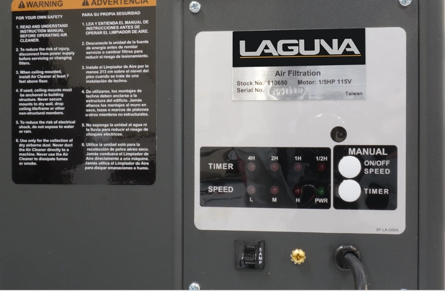 Блок фільтрації повітря Laguna AFLUX12