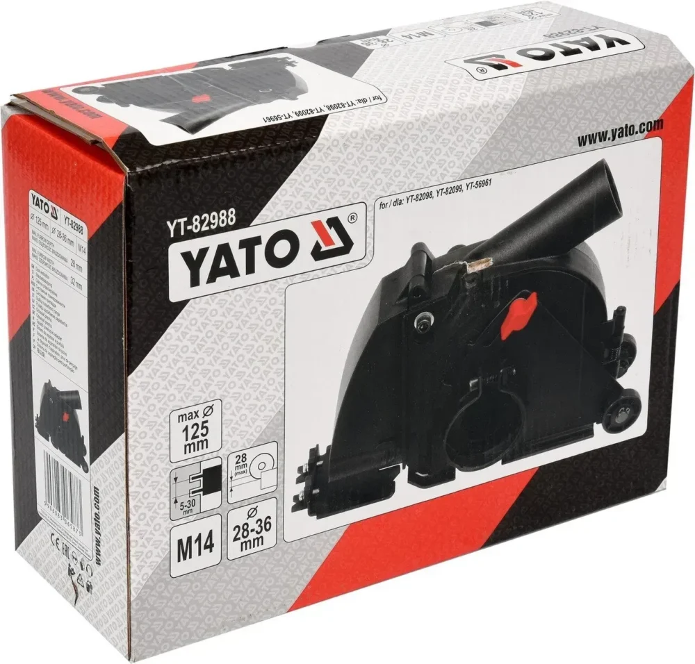 Шторборіз для болгарки 125 мм. YATO YT-82988