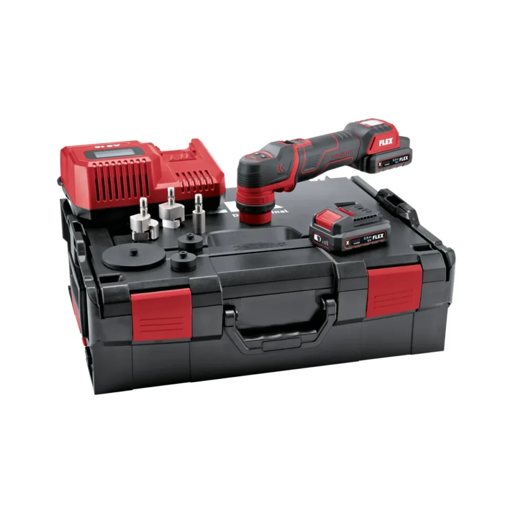 Акумуляторна ексцентрикова полірувальна машина FLEX PXE 80 12-EC/2.5