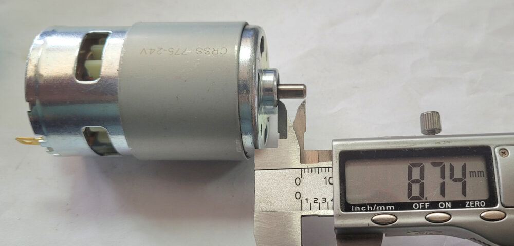 Двигун для акумуляторної техніки CRSS CD 775/24V