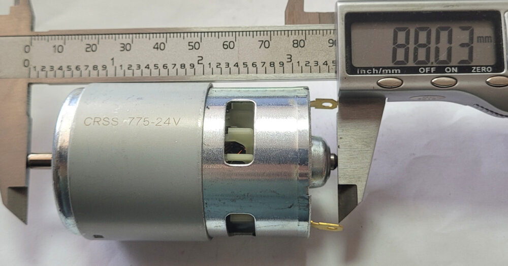 Двигун для акумуляторної техніки CRSS CD 775/24V