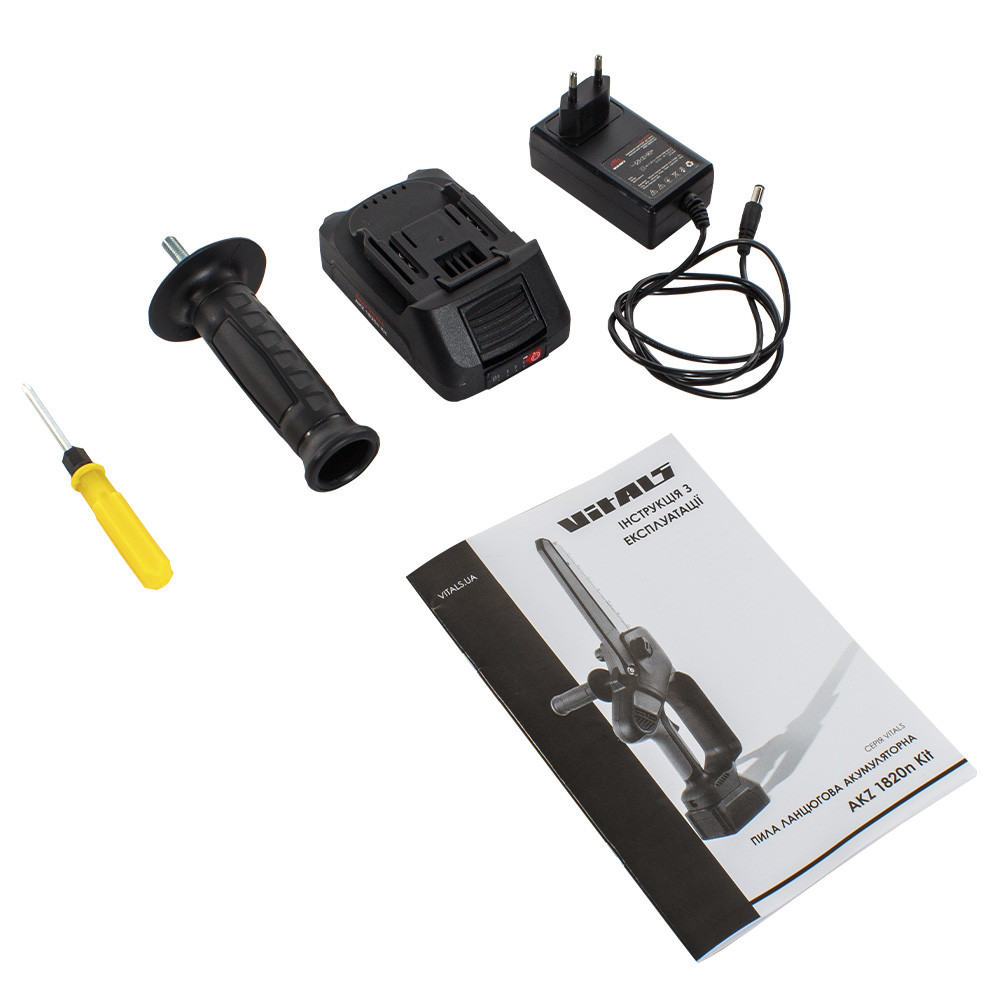 Пила ланцюгова акумуляторна Vitals AKZ 1820n Kit