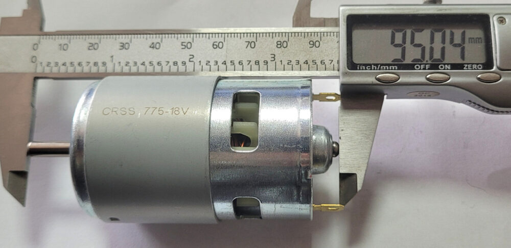 Двигун для акумуляторної техніки CRSS 775-18V