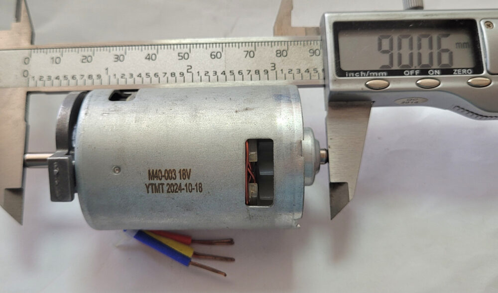 Двигун для акумуляторної ланцюгової мініпили Vitals AKZ 1820n Kit (M40-003 18V YTMT 2024-10-18)