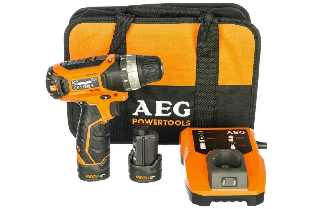 Акумуляторний шурупокрут AEG BS 12C2 LI-202B