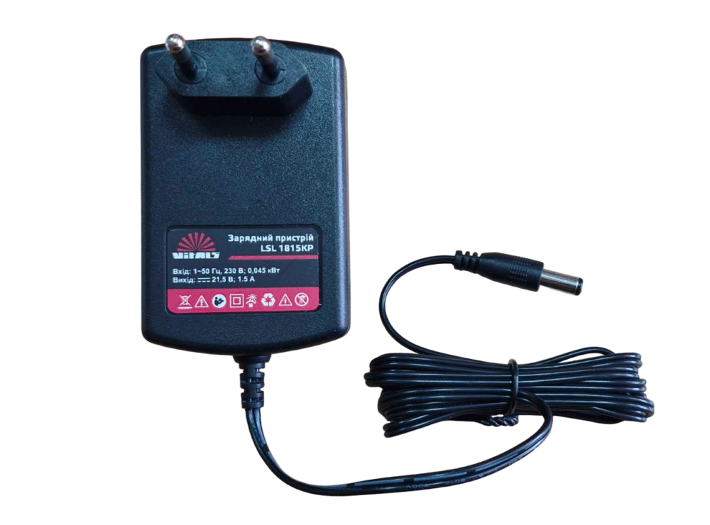 Зарядний пристрій для шурупокрута Vitals AU 18/2KP QC (18 В.)