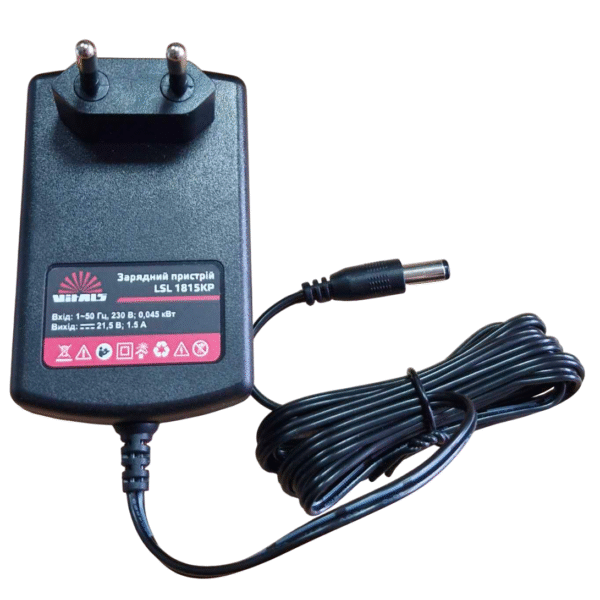 Зарядний пристрій для шурупокрута Vitals AU 18/2KP QC (18 В.)