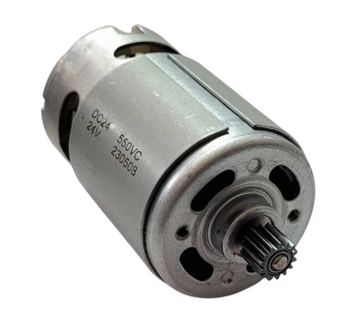 Двигун для акумуляторної техніки DC24-550VC24V (24 В. 14 зубів)
