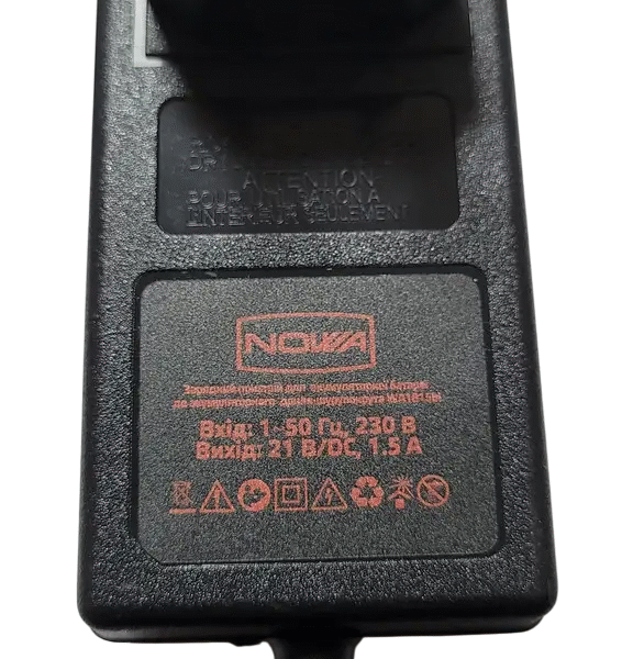 Зарядний пристрій для шурупокрута NOWA WA 1815 bl
