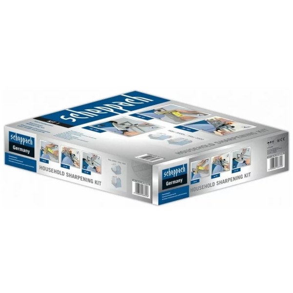 Набір для заточування сокир, ножів, ножиць Scheppach Kit1 (3 предмети)