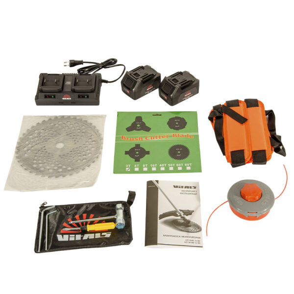 Акумуляторна коса Vitals AZT 36100-1n Kit (36 В.)