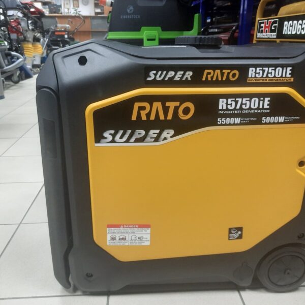 Генератор бензиновий інверторний RATO R5750iE (5.0-5.5 кВт.)
