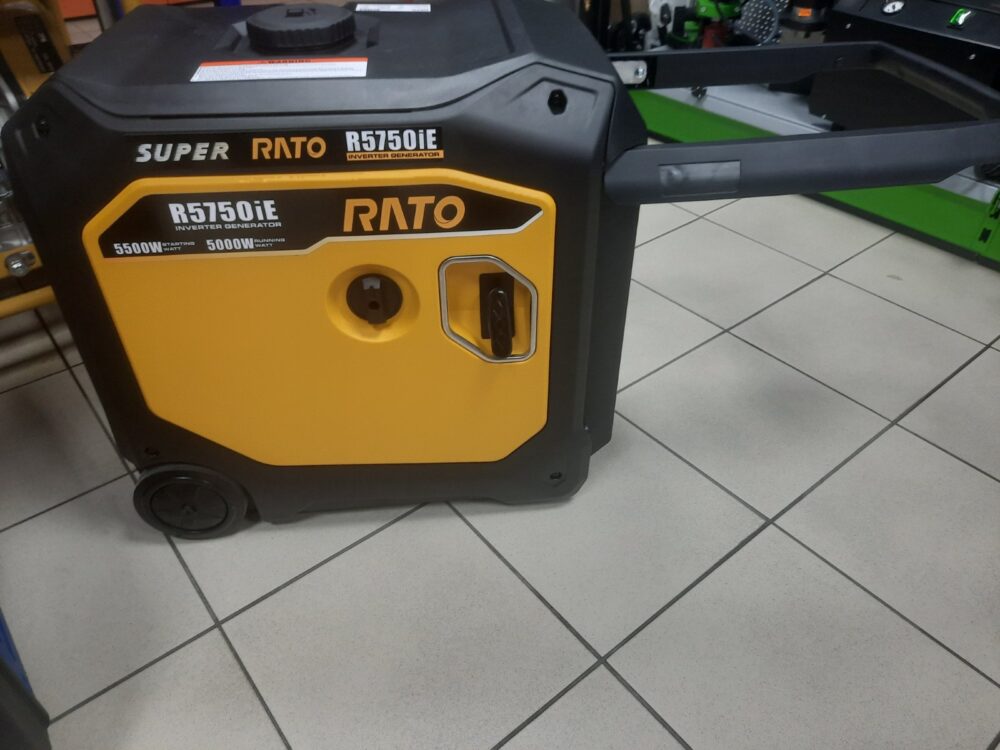 Генератор бензиновий інверторний RATO R5750iE (5.0-5.5 кВт.)