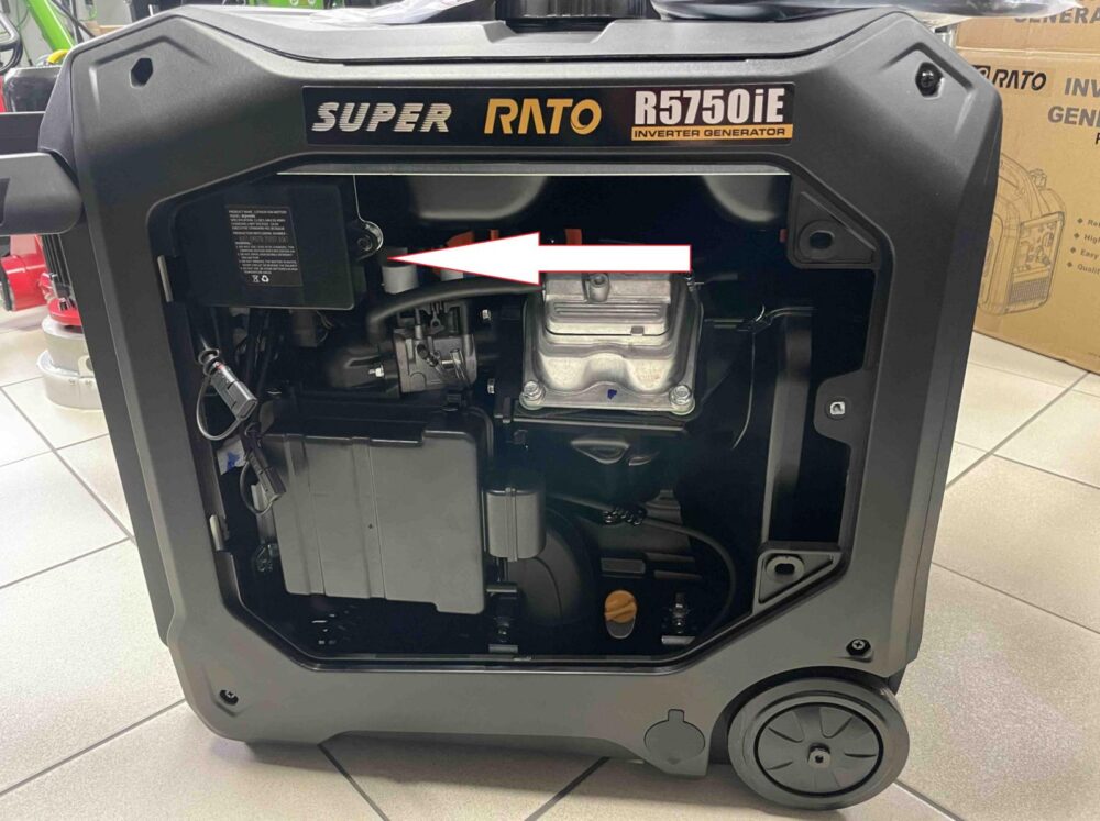 Генератор бензиновий інверторний RATO R5750iE (5.0-5.5 кВт.)