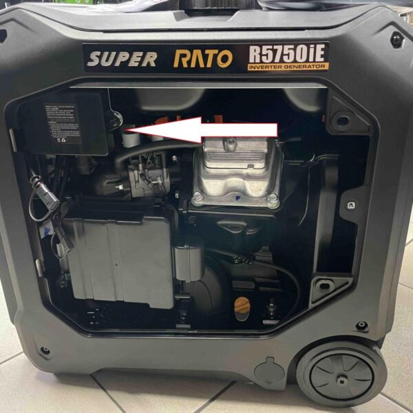 Генератор бензиновий інверторний RATO R5750iE (5.0-5.5 кВт.)