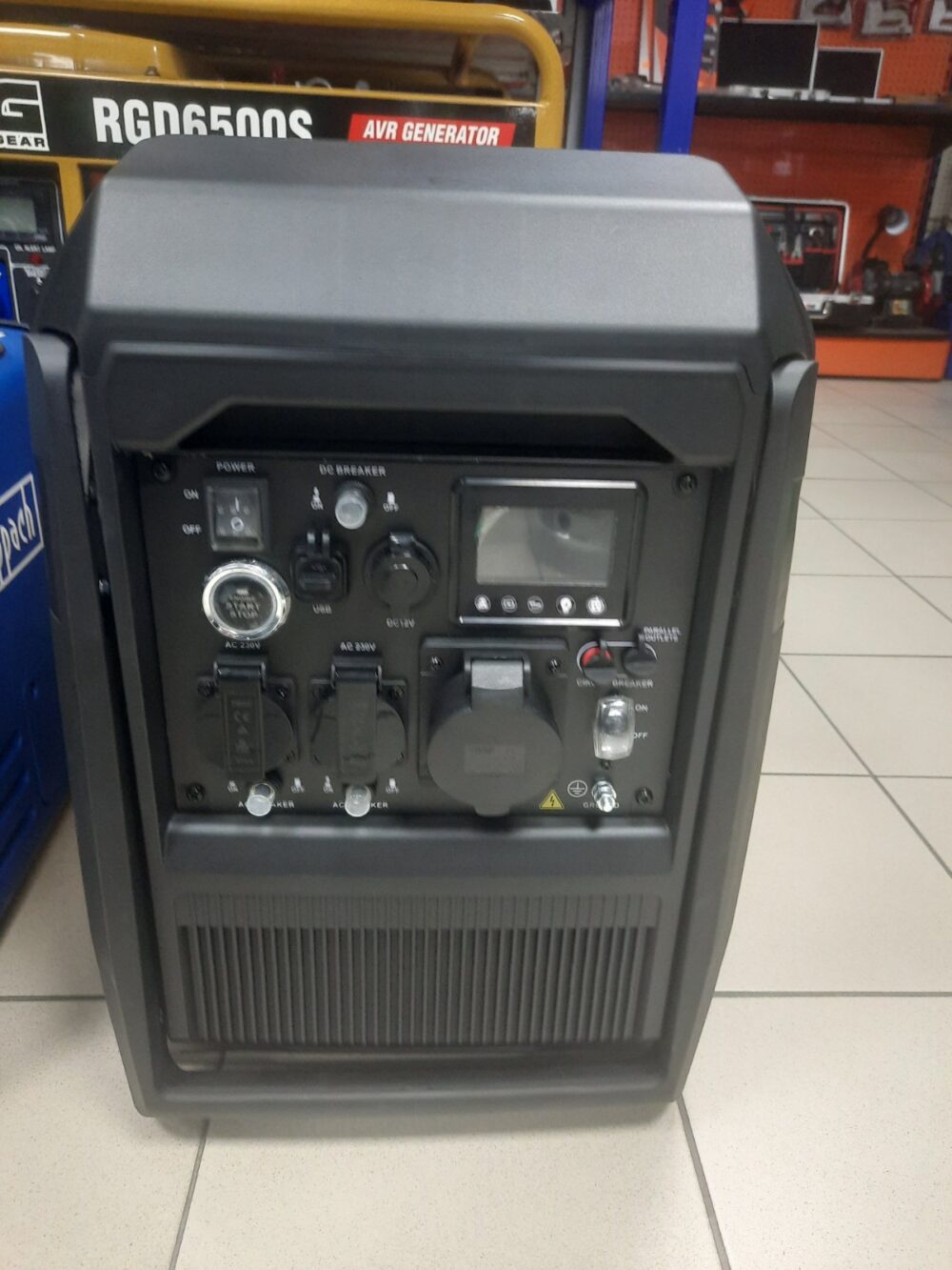 Генератор бензиновий інверторний RATO R5750iE (5.0-5.5 кВт.)