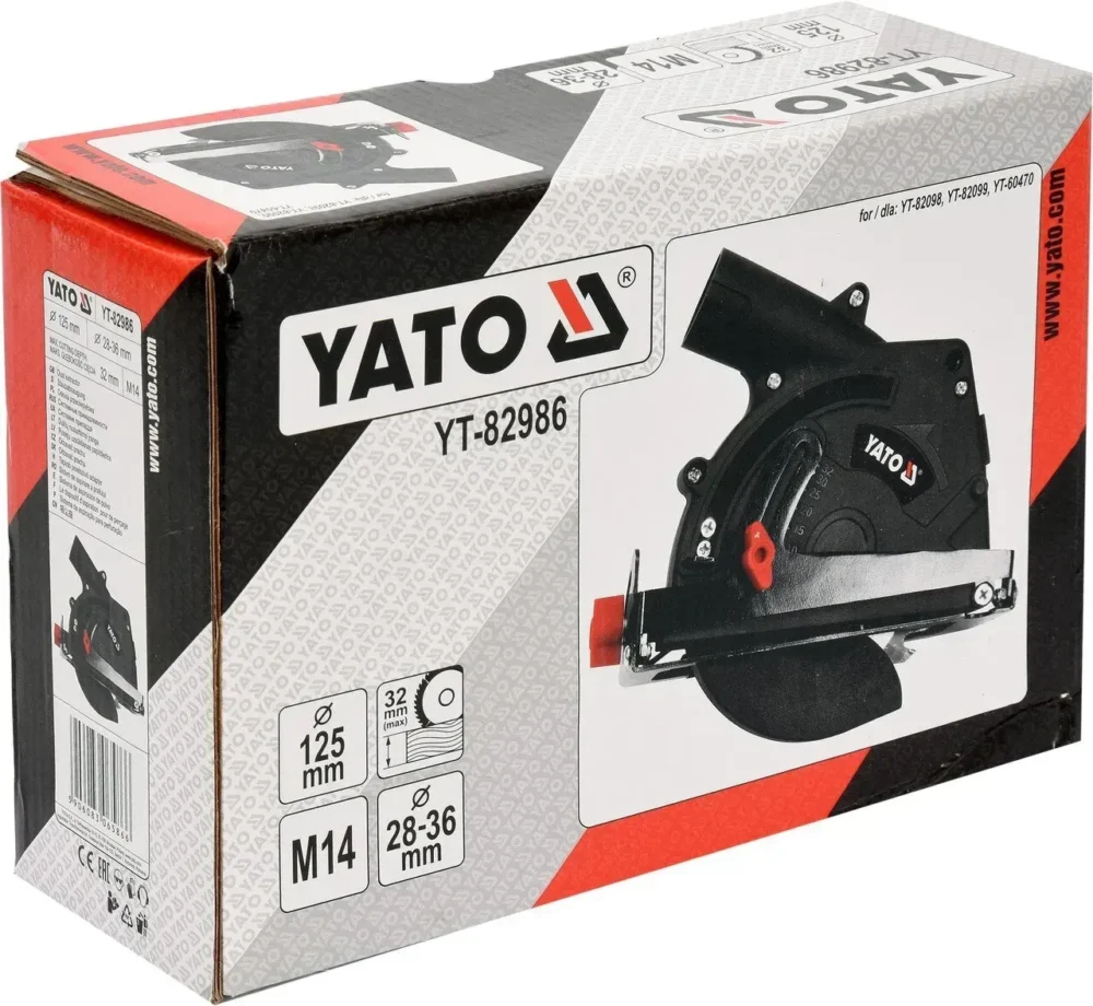 Кожух штроборіз для болгарки YATO YT-82986 (125 мм.)