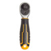 Трещотка «Profi» 72T 1/4"+3/8" INGCO INDUSTRIAL (140 мм.)