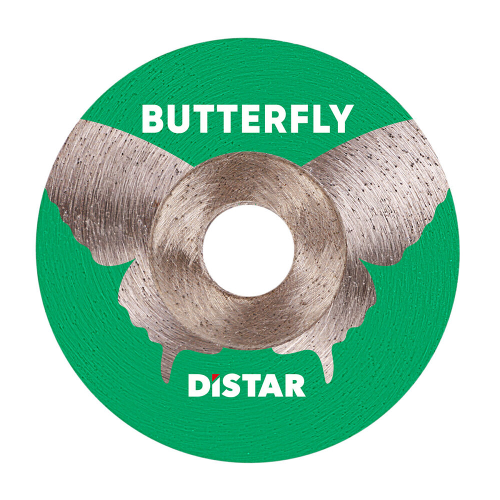 Круг алмазний Distar 1A1R 45x0,6x9,6Н Butterfly (без тримача диска)