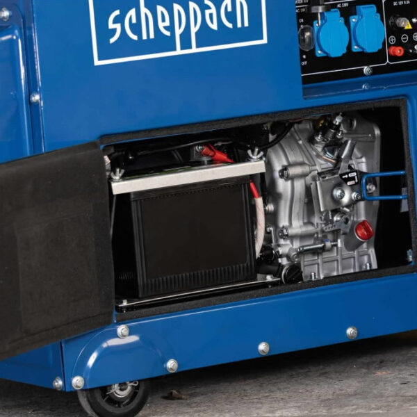 Генератор дизельний Scheppach SG5200D (4,2-5,0 кВт.)