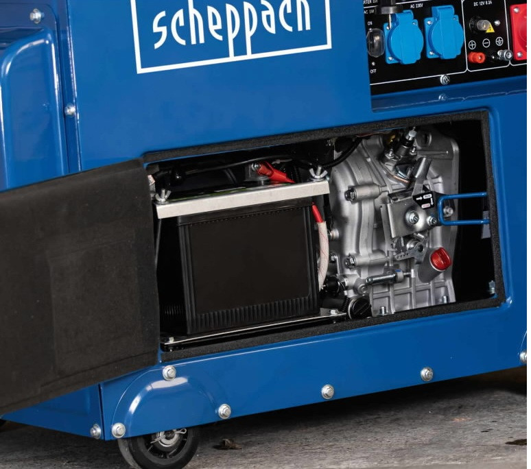 Генератор дизельний Scheppach SG5200D (4,2-5,0 кВт.)