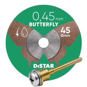 Круг алмазний відрізний Distar 1A1R 45x0,45x5,8F/3,2-3,0F Butterfly