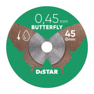 Круг алмазний відрізний Distar 1A1R 45x0,45x5,8F/3,2-3,0F Butterfly (без тримача диска)