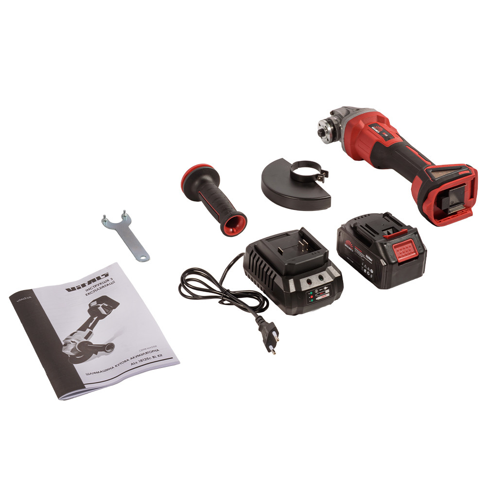 КШМ акумуляторна Vitals Master ALs 18125c BL Kit (1 акумулятор)