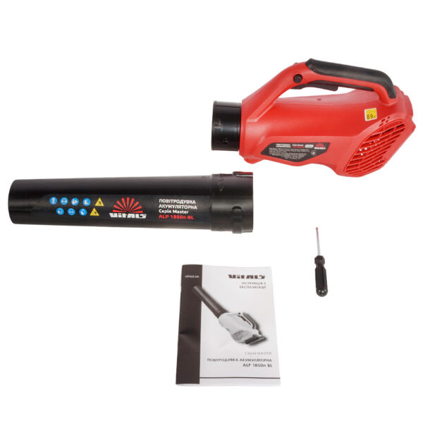 Повітродувка акумуляторна Vitals Master ALP 1850n BL (каркас)