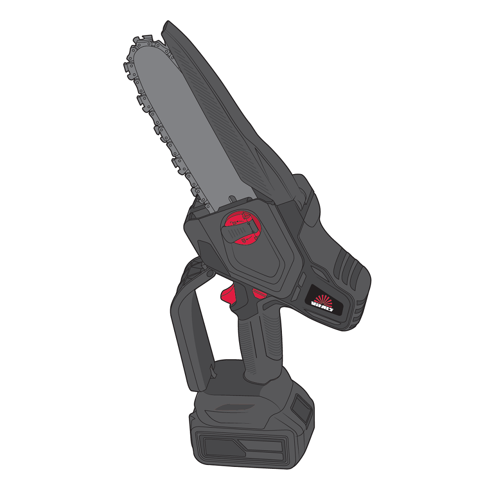 Пила ланцюгова акумуляторна Vitals Professional AKZ 1820ak BL (каркас)