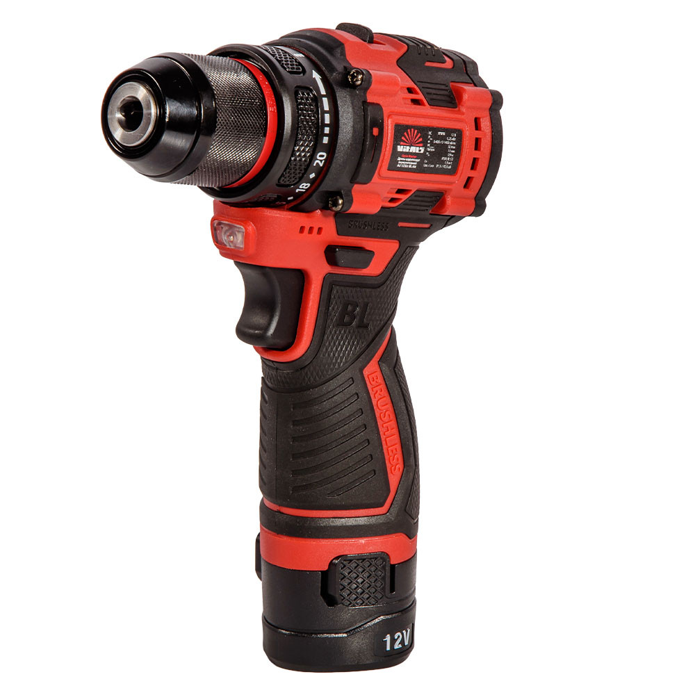 Дриль-шурупокрут акумуляторний Vitals Master AU 1232c BL Kit