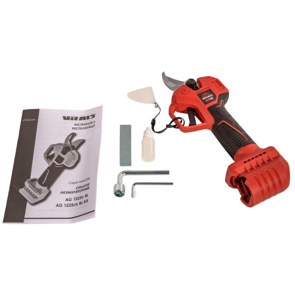 Секатор акумуляторний Vitals Master AG 1225c BL (каркас)