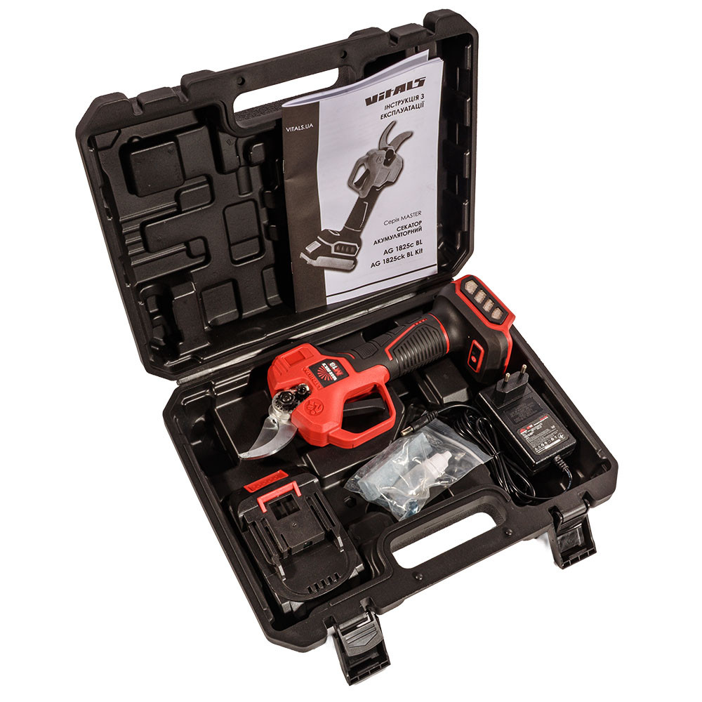 Секатор акумуляторний Vitals Master AG 1825ck BL Kit